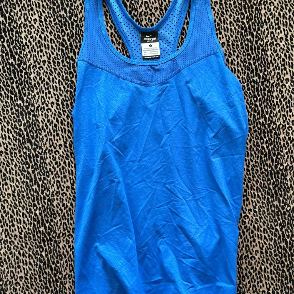 Nike Women's Blue Tank Top